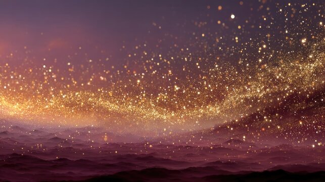 Gold Flecked Gradient Background in Luxury Style - Powered by Adobe