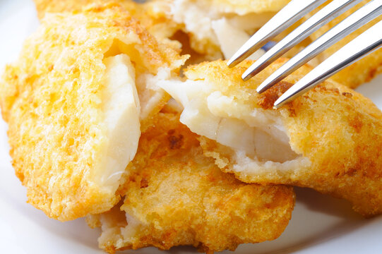 Close-Up of Tender Baked Cod Fillet with Herbs and Lemon | Delicious Oven-Baked White Fish in 4K Ultra HD | Healthy Seafood Meal