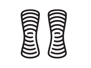 Stylish Arm Warmers Minimalist Line Art for Contemporary Apparel Design