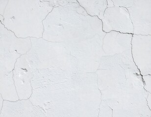 Cracked white wall texture