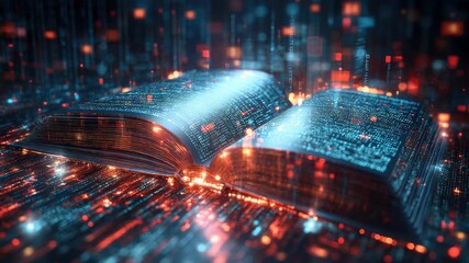 Ebook learning transition: page transfer, digital flow, seamless platform, tech shift, innovative access, knowledge stream, intelligent system, content shift, education method, modern delivery