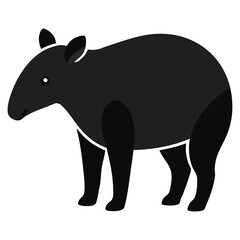 rhino silhouette vector