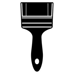 vector illustration of a paint brush