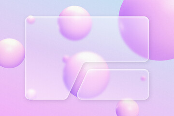 Holo Glass Morphism Background