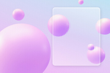 Holo Glass Morphism Background