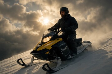 A Snowmobile Ride Through a Winter Wonderland