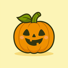 halloween pumpkin vector