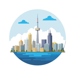 hong kong city skyline