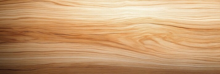 Obraz premium close-up view of natural wood grain texture with warm brown tones and smooth flowing lines