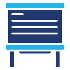 Obraz premium Whiteboard Icon
