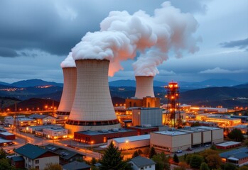 thermal power stations burn raw fossil fuels to generate heat used in producing steam that powers turbines creating electricity for large populations.
