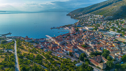 Town of Senj architecture, Primorje region of Croatia