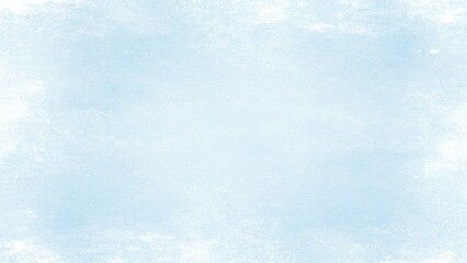 Obraz premium Serene abstract backdrop with soft blue watercolor texture and delicate white frosted edges evokes calm and purity