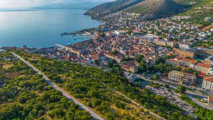 Town of Senj architecture, Primorje region of Croatia