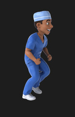 Fun 3D Cartoon Scrubs Animation