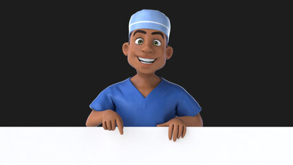Fun 3D Cartoon Scrubs Animation