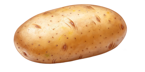 Fresh, whole potato, a versatile ingredient perfect for all your culinary creations, offering natural goodness and healthy eating.