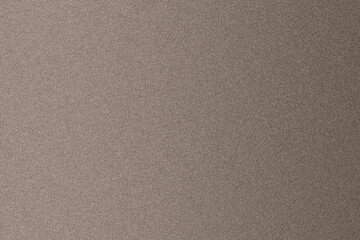 Close up textured background of fine grain speckled taupe brown fabric material for design and decor