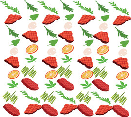 filet mignon pattern set