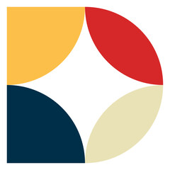 Abstract Bauhaus Shape