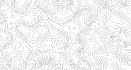 Abstract wavy background. topographic contour background, Grey topographic lines. Texture of lines. pattern shape in organic wood on white and transparent background.