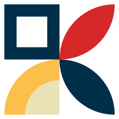 Abstract Bauhaus Shape