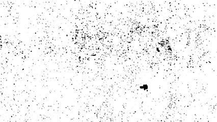 Abstract black and white mottle background elements of graphic design, Monochrome abstract splattered background. Subtle grain texture overlay. 