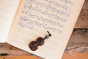 old book with a feather