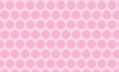 seamless pattern with floral shapes