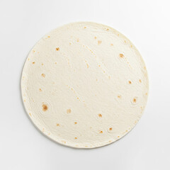 bread on white background