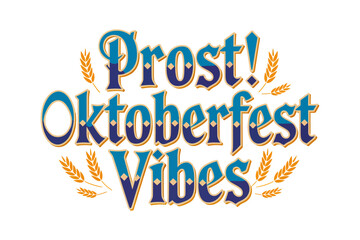 Elegant Oktoberfest monogram, golden wheat and beer mug symbol, classy festival card, premium poster typography, t shirt ready print