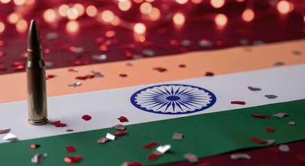 Patriotic Indian Independence Day banner template with Indian flag, 15th August, and celebratory graphics