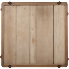 木製のメッセージボード