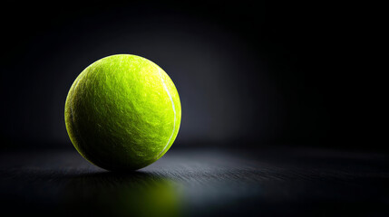 Tennis point. A tennis ball that hits the line earns a point. sports game, competition and great pastime for a healthy lifestyle