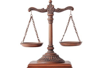 Balancing fairness with scales of justice in a minimalist setting highlighting the importance of equality in legal matters
