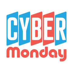 Big Cyber Monday Vector Design.
