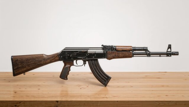 AK-74 Gun Parts Separated