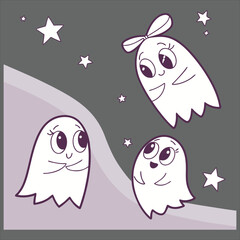 Halloween. Halloween Icon Set. Halloween set clipart vector. Halloween Flat Design Icon Set. Set of Halloween Pumpkins Silhouette. Halloween cartoon vector.