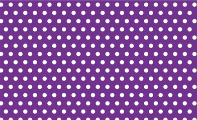 seamless pattern with dots purple color and white color art