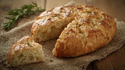 Rustic Oven-Baked Focaccia