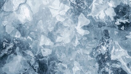 Extremely chilly icy conditions