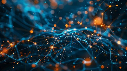 A vibrant fusion of technology, science, and design, featuring digital patterns, abstract shapes, and futuristic concepts. Dynamic waves, geometric grids, and colorful fractals create a stunning visua