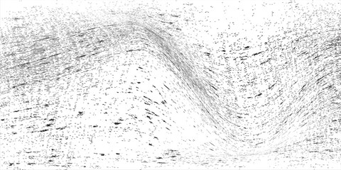 Noise grain waves with abstract sand dust texture as background. Abstract grunge vector black ink splash wave effect.
