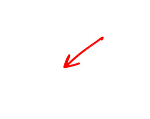 hand drawn arrow. arrow in red , arrow in black. bold writing . school work. marker writing. left to right. right to left. top to bottom, bottom to top, horizontal line. vertical line, bend arrow
