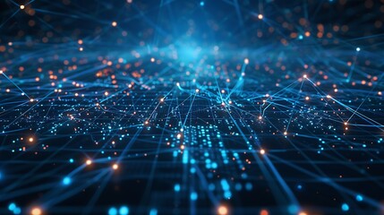 A vibrant fusion of technology, science, and design, featuring digital patterns, abstract shapes, and futuristic concepts. Dynamic waves, geometric grids, and colorful stunning fractals