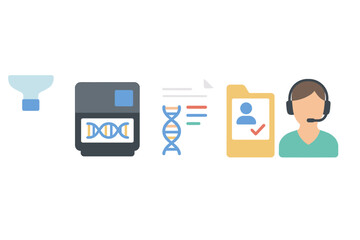 Digital tools for genetic research and data management in a modern lab setting