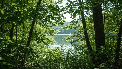 Camouflaged Darkness in the Greenery