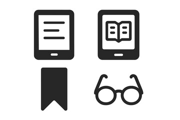 E-readers and reading accessories displayed in a modern setting for literature enthusiasts and tech-savvy individuals