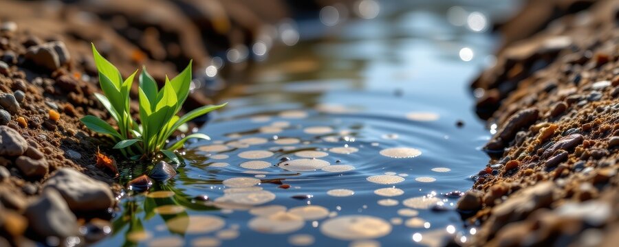 microbial biotechnology supports denitrification in wastewater treatment reducing nitrogen compounds that cause water pollution and eutrophication.