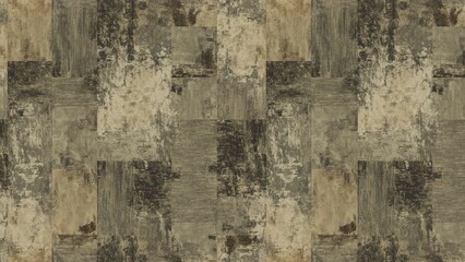 Patterned vintage wall design with abstract texture